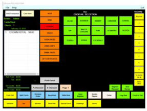 Bar Sales Screen